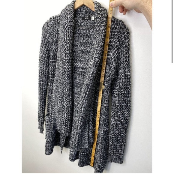 BDG Ava Cozy waffle knit cardigan SP - Picture 3 of 6